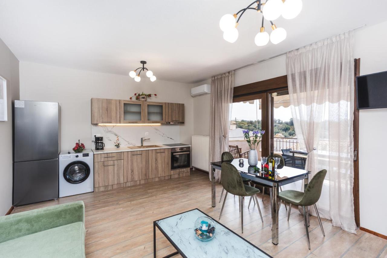 Ferienwohnung TwinStars Wonderful View Kalyves Polygyrou Exterior foto