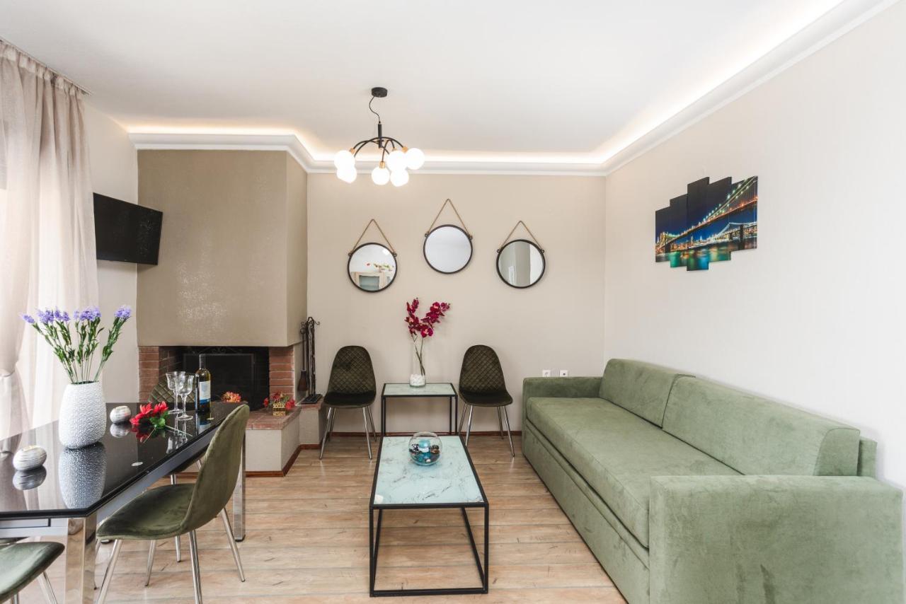 Ferienwohnung TwinStars Wonderful View Kalyves Polygyrou Exterior foto