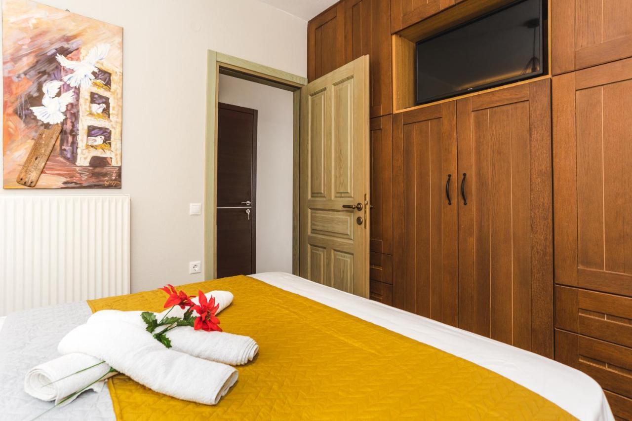Ferienwohnung TwinStars Wonderful View Kalyves Polygyrou Exterior foto