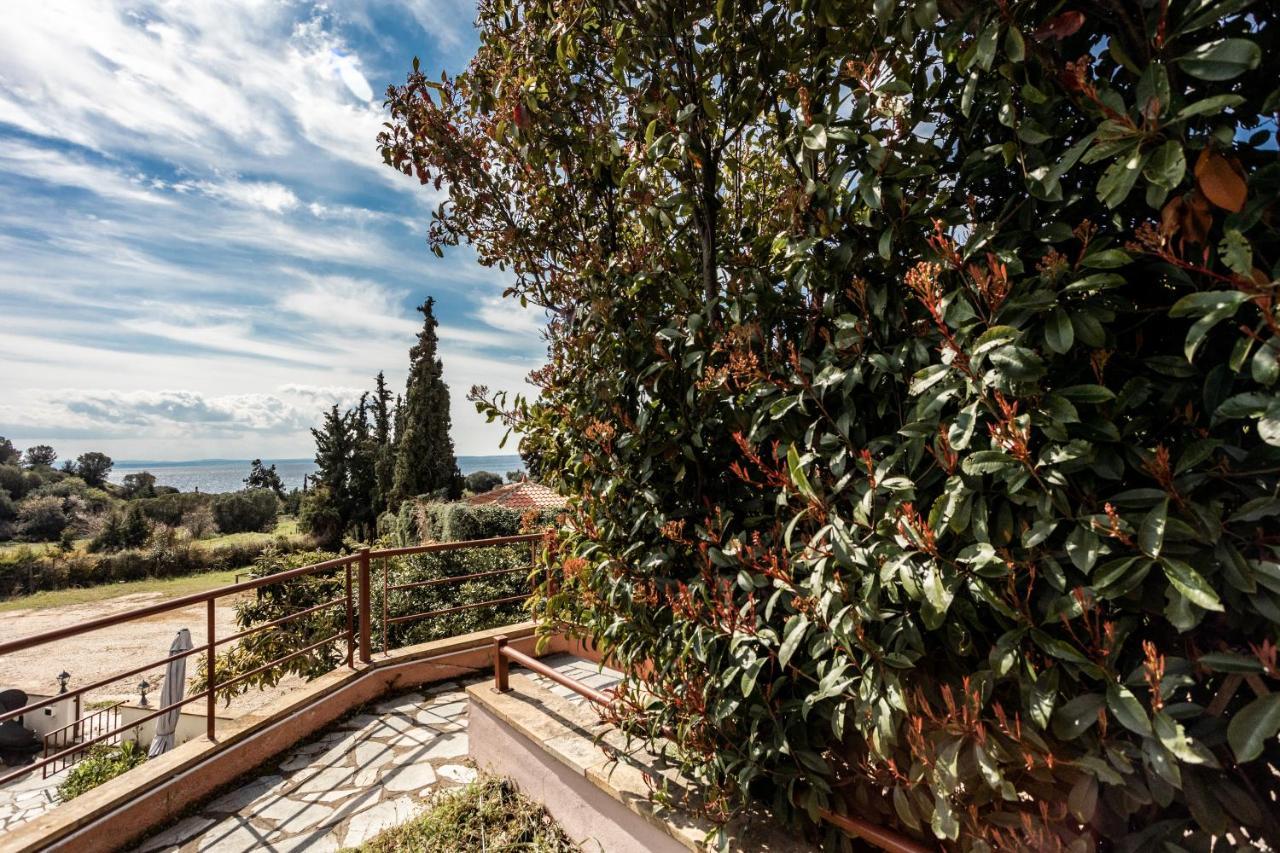 Ferienwohnung TwinStars Wonderful View Kalyves Polygyrou Exterior foto