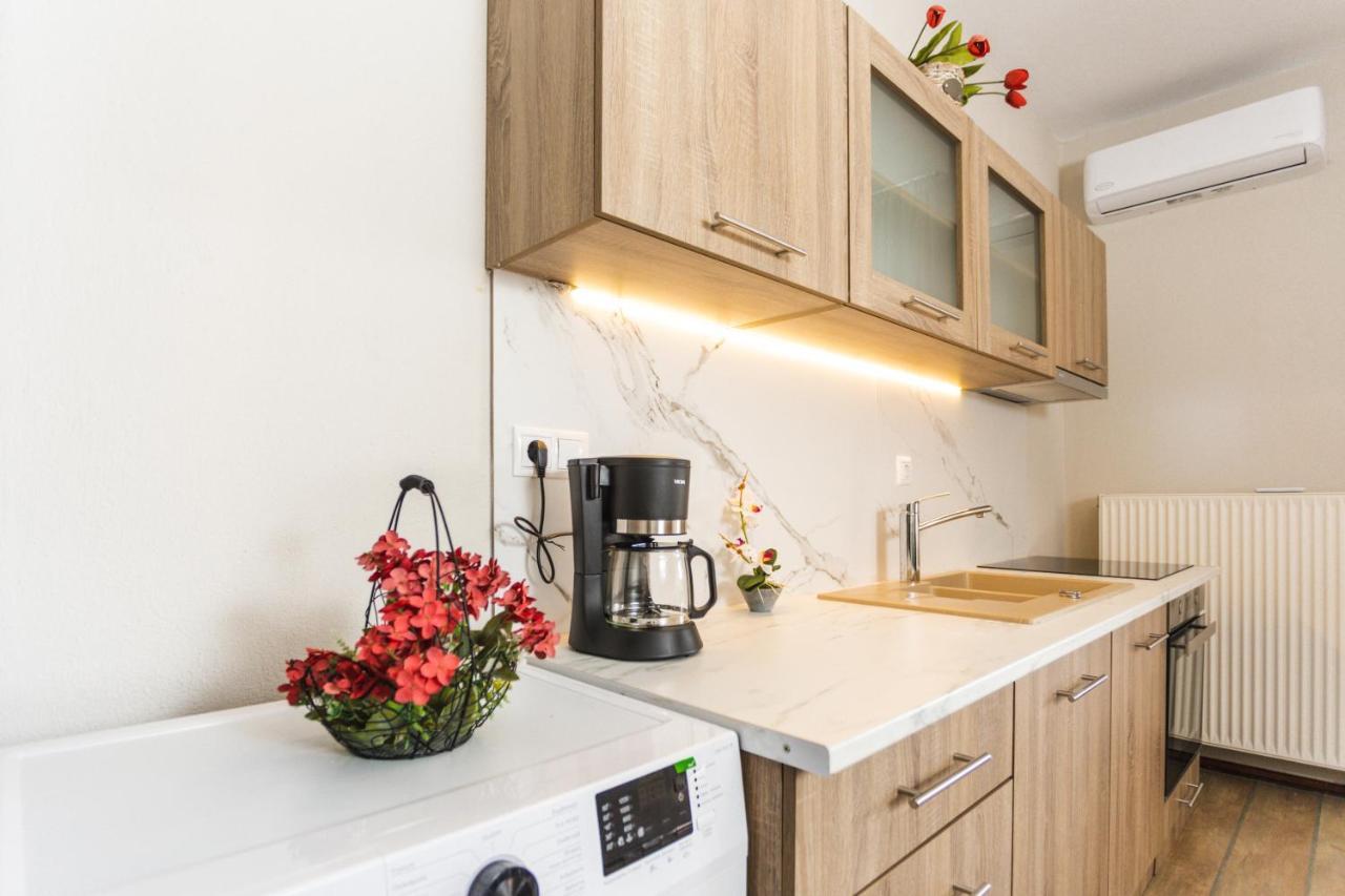 Ferienwohnung TwinStars Wonderful View Kalyves Polygyrou Exterior foto